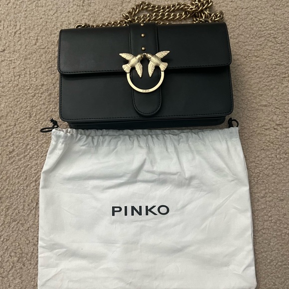 Pinko Love Classic Icon Simply C Crossbody Bag - Picture 1 of 5